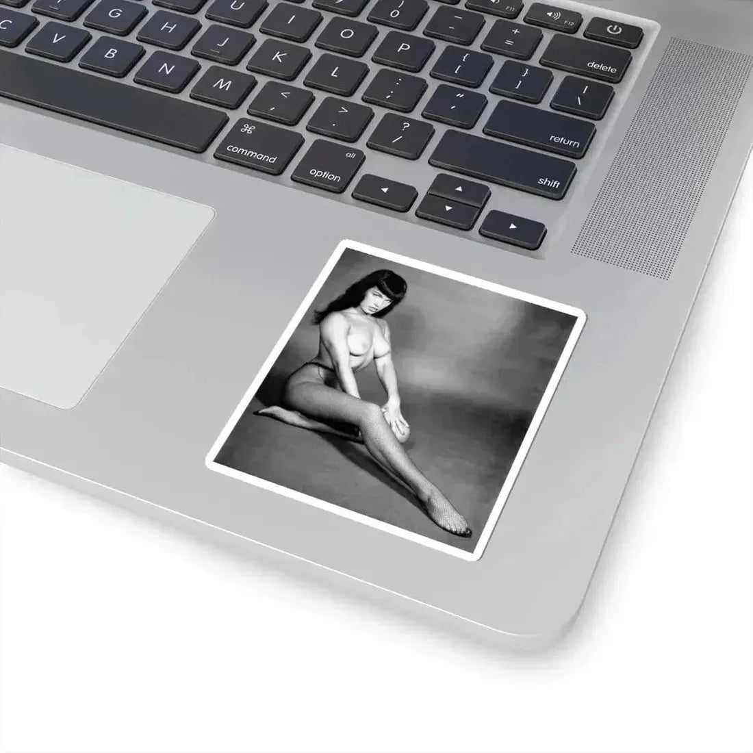 Bettie Page #455 (Vintage Female Icon) STICKER Vinyl Kiss-Cut Decal - The Sticker Space