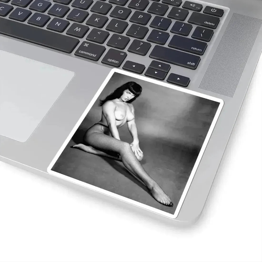 Bettie Page #455 (Vintage Female Icon) STICKER Vinyl Kiss-Cut Decal - The Sticker Space