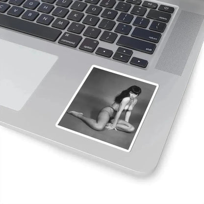 Bettie Page #456 (Vintage Female Icon) STICKER Vinyl Kiss-Cut Decal - The Sticker Space