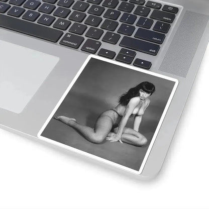 Bettie Page #456 (Vintage Female Icon) STICKER Vinyl Kiss-Cut Decal - The Sticker Space