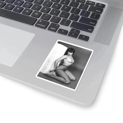 Bettie Page #458 (Vintage Female Icon) STICKER Vinyl Kiss-Cut Decal - The Sticker Space
