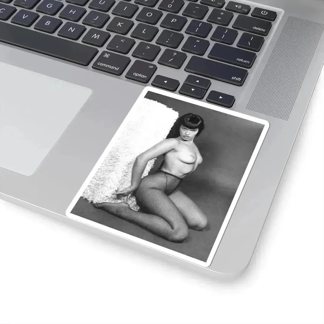 Bettie Page #458 (Vintage Female Icon) STICKER Vinyl Kiss-Cut Decal - The Sticker Space