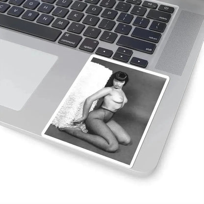 Bettie Page #458 (Vintage Female Icon) STICKER Vinyl Kiss-Cut Decal - The Sticker Space