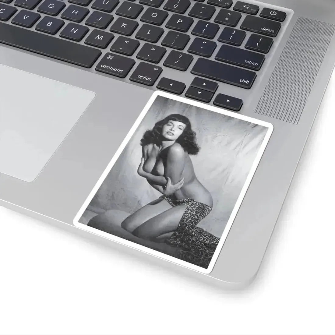 Bettie Page #459 (Vintage Female Icon) STICKER Vinyl Kiss-Cut Decal - The Sticker Space