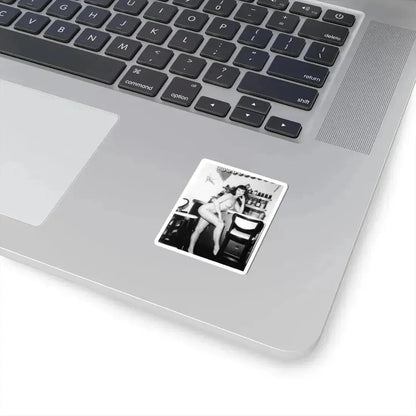 Bettie Page #46 (Vintage Female Icon) STICKER Vinyl Kiss-Cut Decal - The Sticker Space