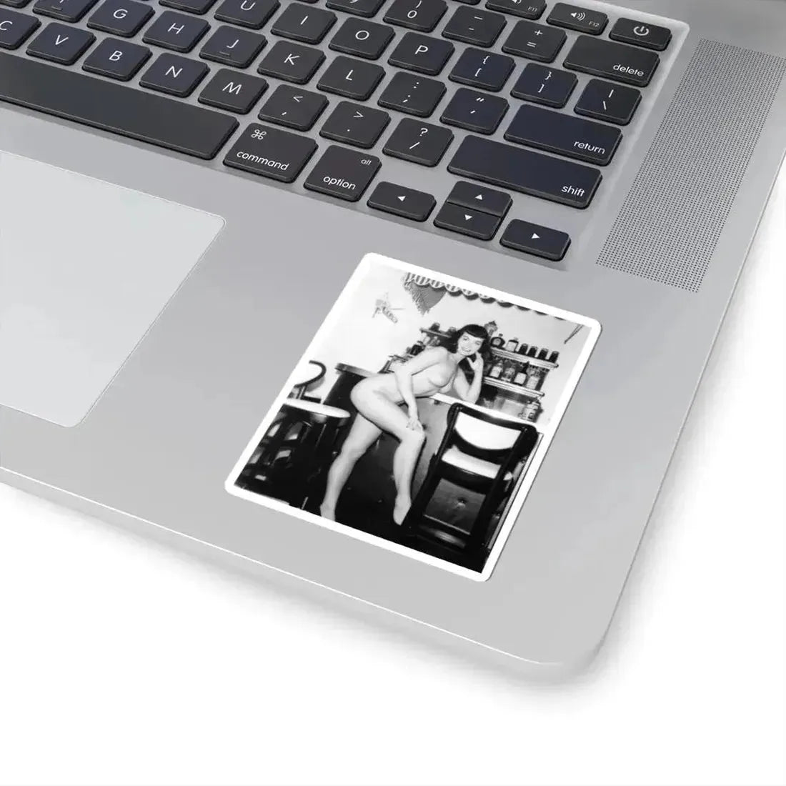 Bettie Page #46 (Vintage Female Icon) STICKER Vinyl Kiss-Cut Decal - The Sticker Space