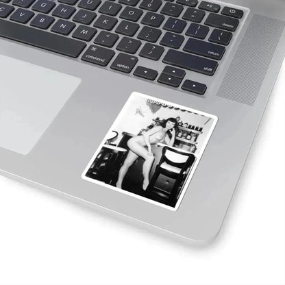 Bettie Page #46 (Vintage Female Icon) STICKER Vinyl Kiss-Cut Decal - The Sticker Space