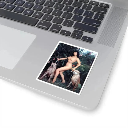 Bettie Page #462 (Vintage Female Icon) STICKER Vinyl Kiss-Cut Decal - The Sticker Space
