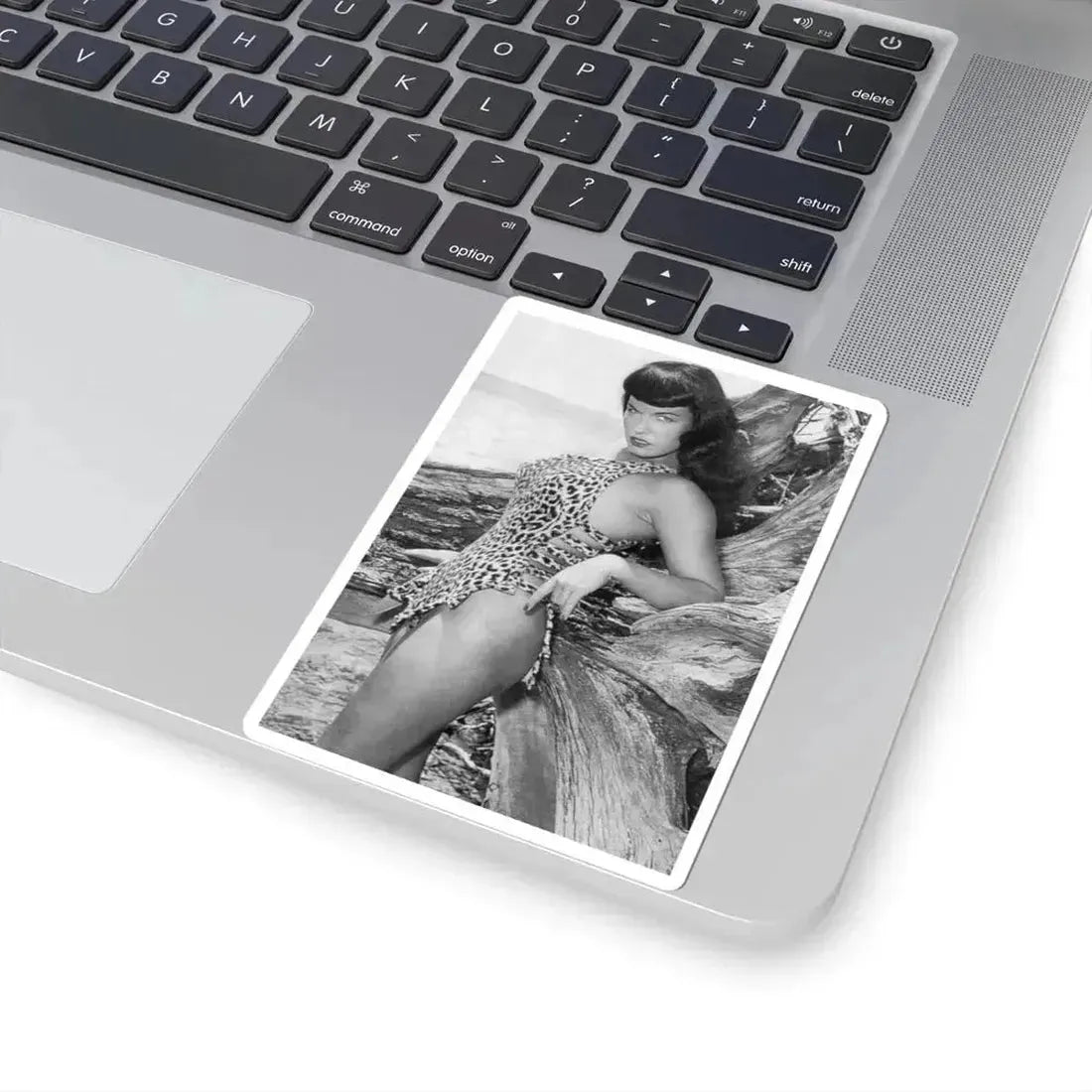 Bettie Page #465 (Vintage Female Icon) STICKER Vinyl Kiss-Cut Decal - The Sticker Space