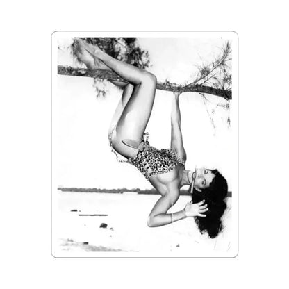 Bettie Page #466 (Vintage Female Icon) STICKER Vinyl Kiss-Cut Decal 2 Inch White - The Sticker Space