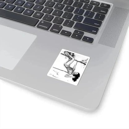 Bettie Page #466 (Vintage Female Icon) STICKER Vinyl Kiss-Cut Decal - The Sticker Space