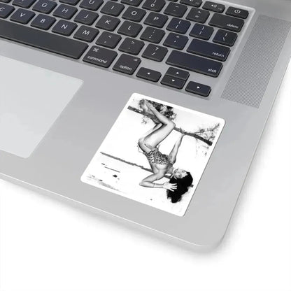 Bettie Page #466 (Vintage Female Icon) STICKER Vinyl Kiss-Cut Decal - The Sticker Space