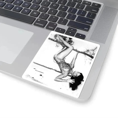 Bettie Page #466 (Vintage Female Icon) STICKER Vinyl Kiss-Cut Decal - The Sticker Space