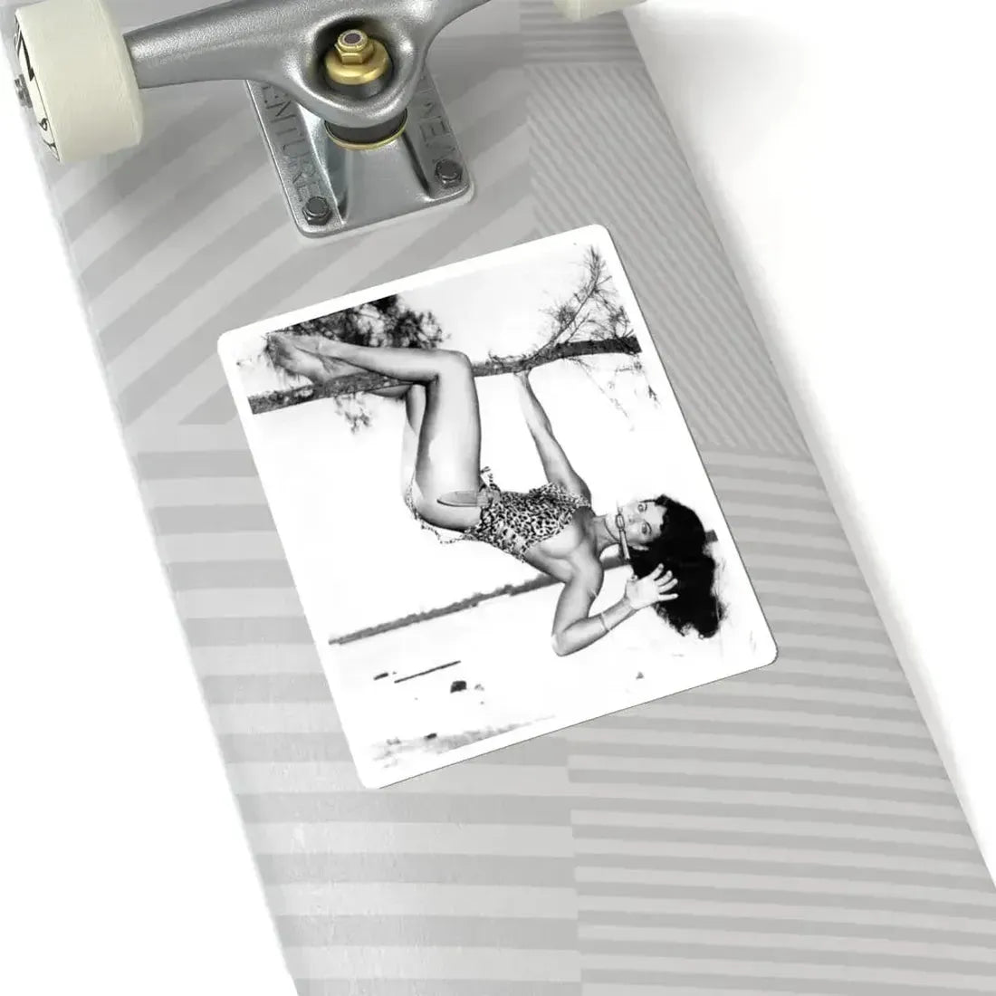 Bettie Page #466 (Vintage Female Icon) STICKER Vinyl Kiss-Cut Decal - The Sticker Space