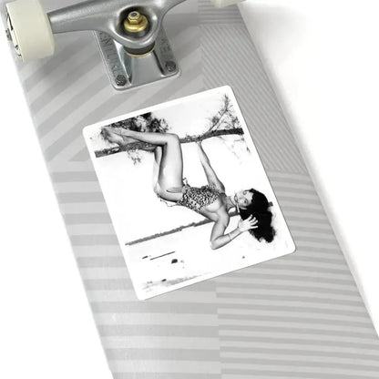 Bettie Page #466 (Vintage Female Icon) STICKER Vinyl Kiss-Cut Decal - The Sticker Space