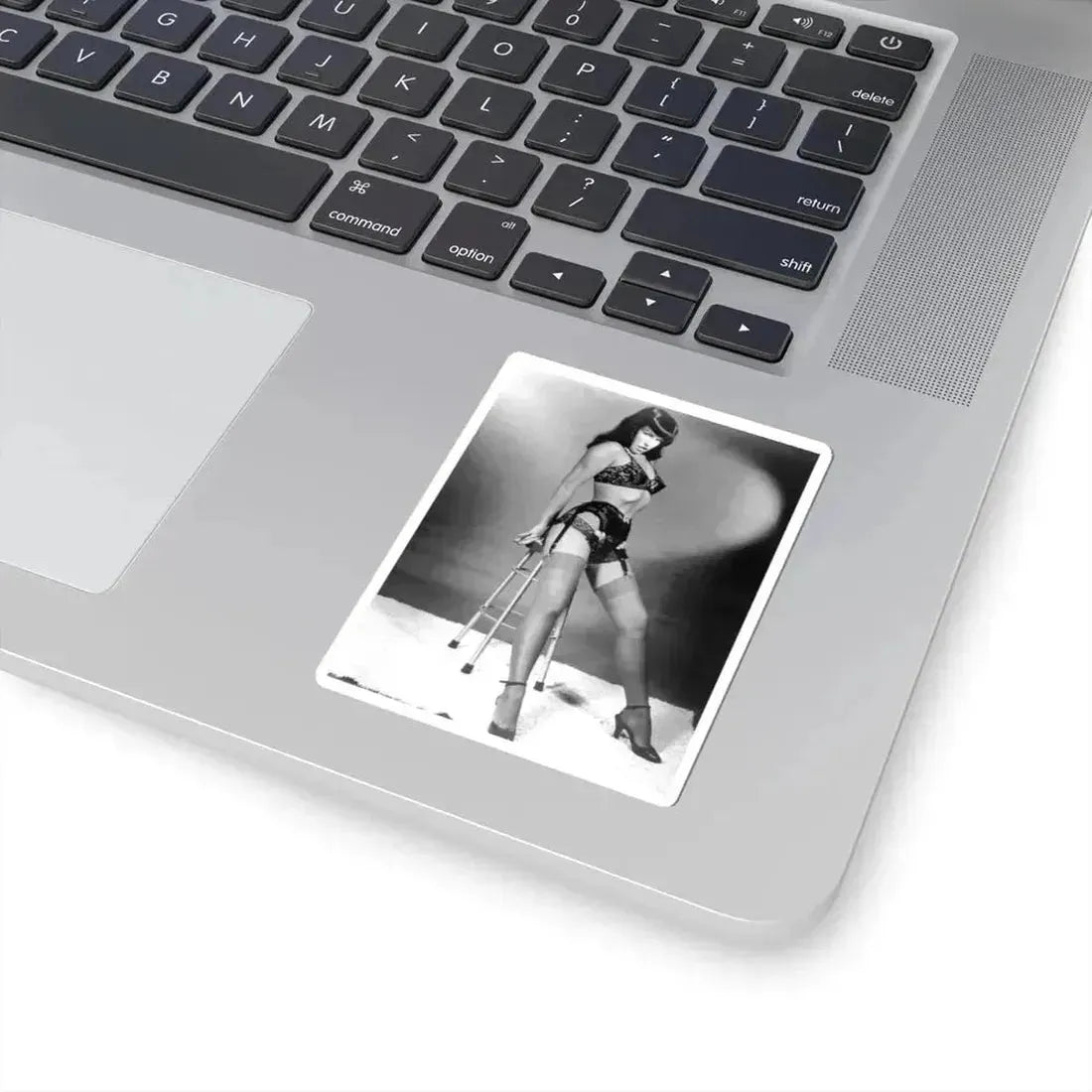 Bettie Page #467 (Vintage Female Icon) STICKER Vinyl Kiss-Cut Decal - The Sticker Space