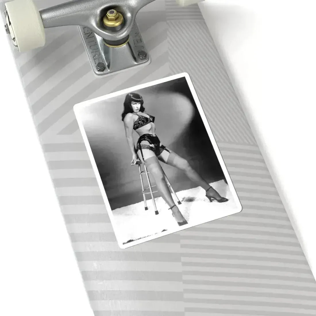 Bettie Page #467 (Vintage Female Icon) STICKER Vinyl Kiss-Cut Decal - The Sticker Space