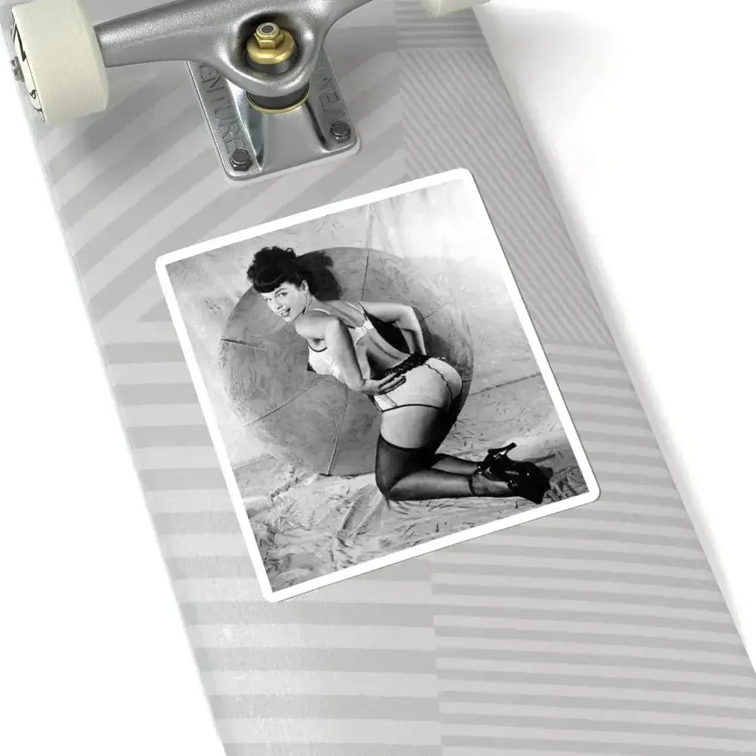 Bettie Page #468 (Vintage Female Icon) STICKER Vinyl Kiss-Cut Decal - The Sticker Space