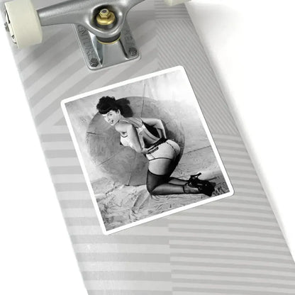 Bettie Page #468 (Vintage Female Icon) STICKER Vinyl Kiss-Cut Decal - The Sticker Space