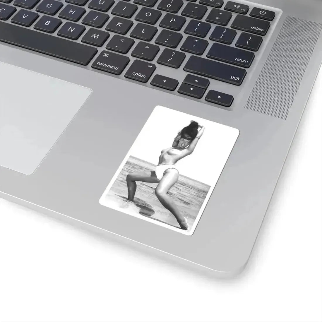 Bettie Page #470 (Vintage Female Icon) STICKER Vinyl Kiss-Cut Decal - The Sticker Space