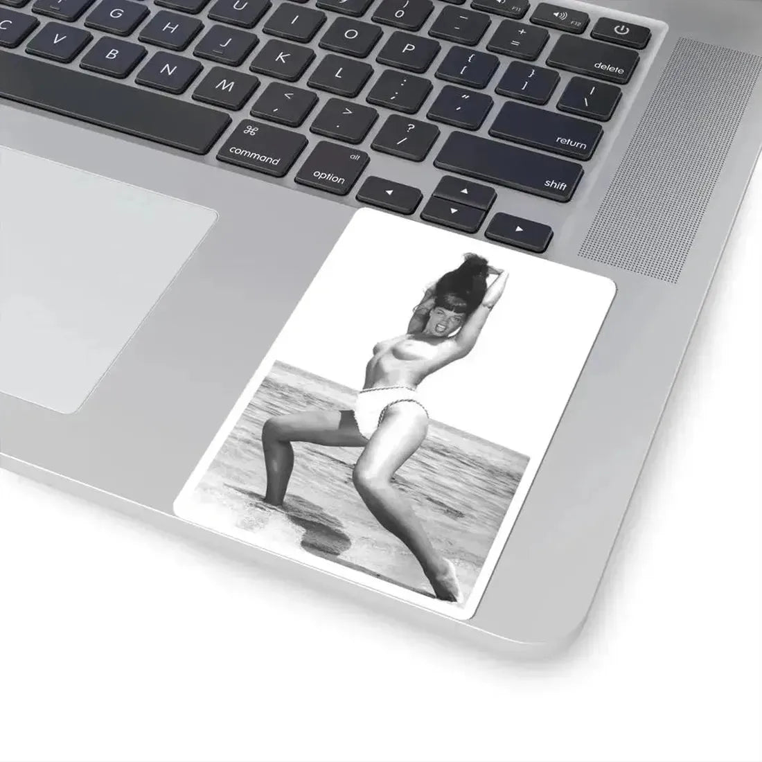 Bettie Page #470 (Vintage Female Icon) STICKER Vinyl Kiss-Cut Decal - The Sticker Space