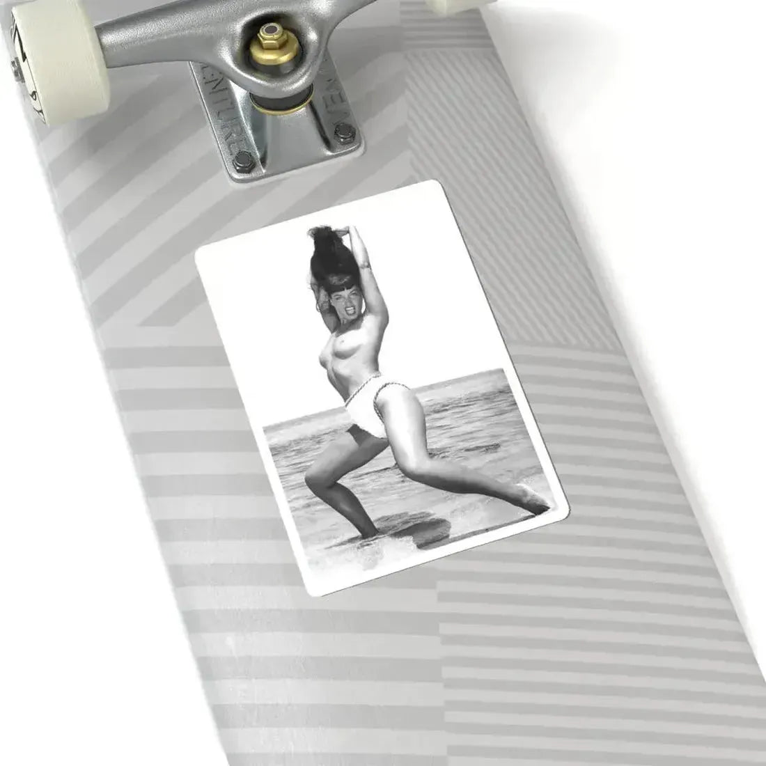 Bettie Page #470 (Vintage Female Icon) STICKER Vinyl Kiss-Cut Decal - The Sticker Space