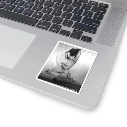 Bettie Page #478 (Vintage Female Icon) STICKER Vinyl Kiss-Cut Decal - The Sticker Space