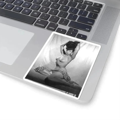 Bettie Page #478 (Vintage Female Icon) STICKER Vinyl Kiss-Cut Decal - The Sticker Space