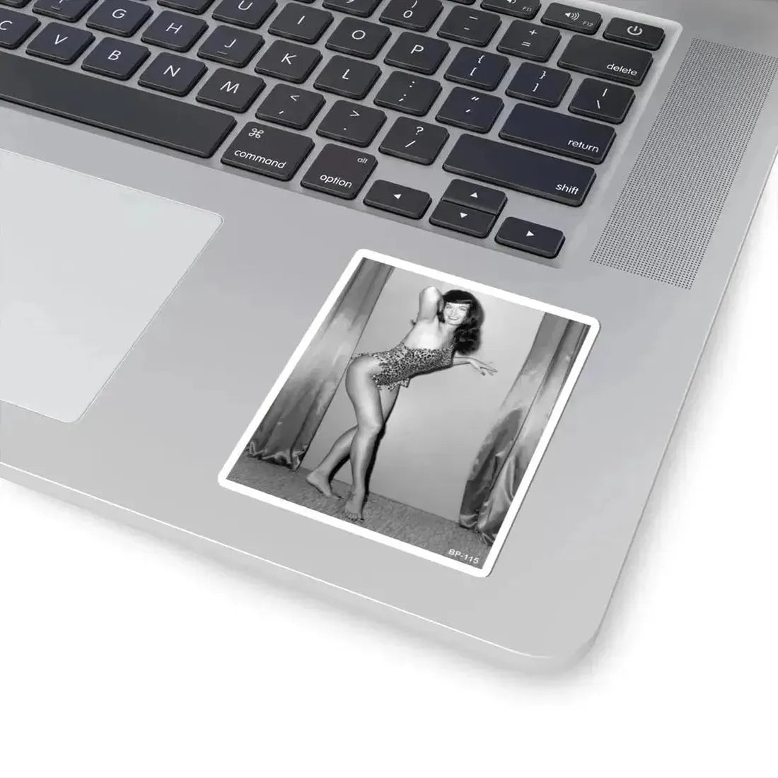 Bettie Page #49 (Vintage Female Icon) STICKER Vinyl Kiss-Cut Decal - The Sticker Space