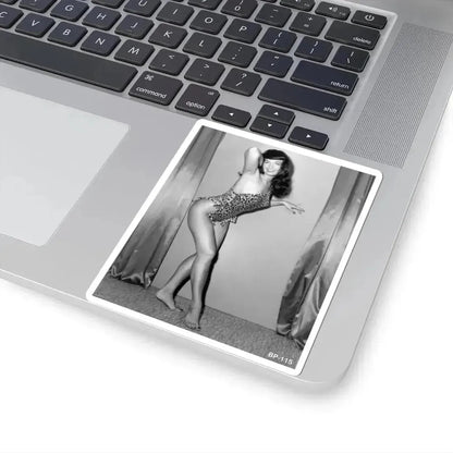 Bettie Page #49 (Vintage Female Icon) STICKER Vinyl Kiss-Cut Decal - The Sticker Space
