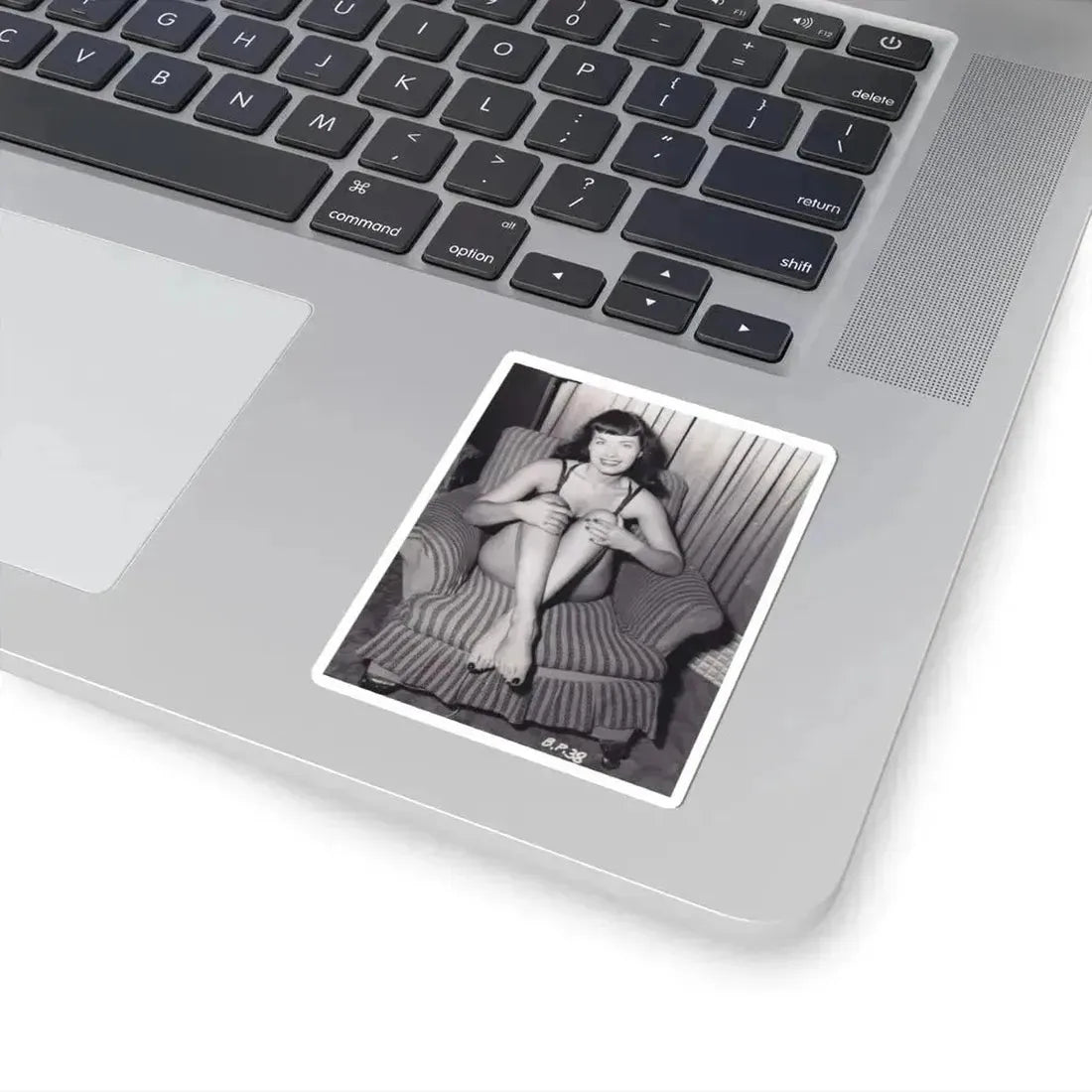 Bettie Page #498 (Vintage Female Icon) STICKER Vinyl Kiss-Cut Decal - The Sticker Space