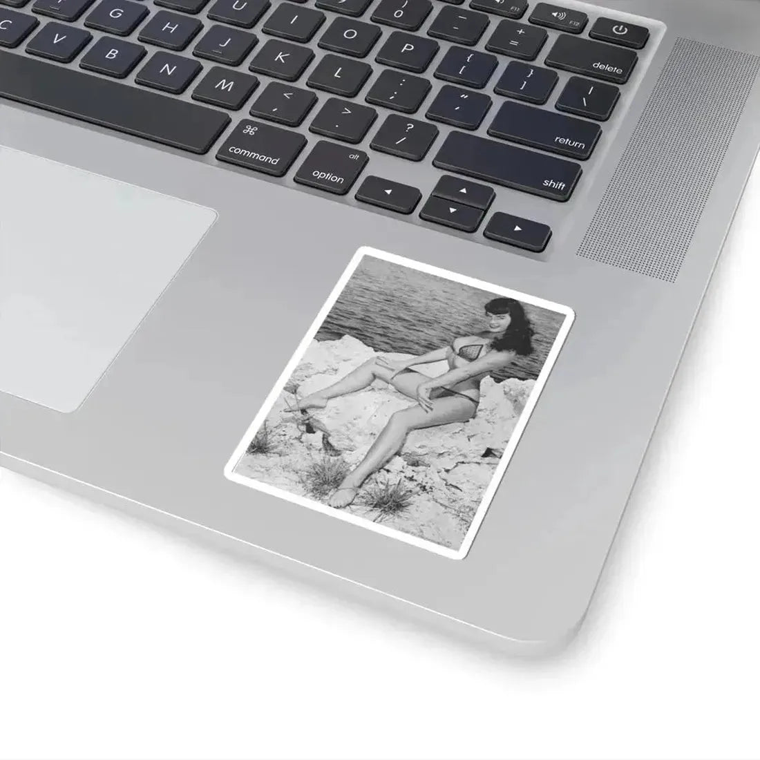 Bettie Page #499 (Vintage Female Icon) STICKER Vinyl Kiss-Cut Decal - The Sticker Space