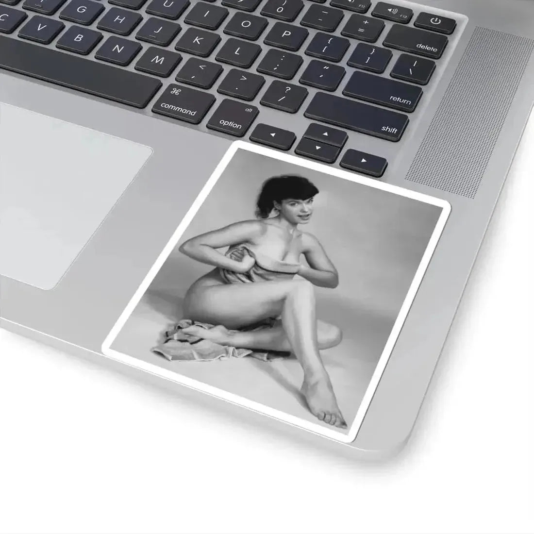 Bettie Page #500 (Vintage Female Icon) STICKER Vinyl Kiss-Cut Decal - The Sticker Space