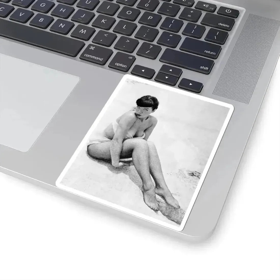 Bettie Page #513 (Vintage Female Icon) STICKER Vinyl Kiss-Cut Decal - The Sticker Space