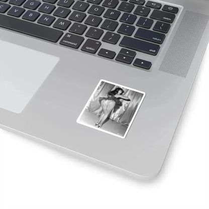 Bettie Page #52 (Vintage Female Icon) STICKER Vinyl Kiss-Cut Decal - The Sticker Space