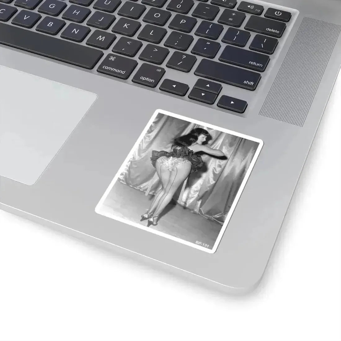 Bettie Page #52 (Vintage Female Icon) STICKER Vinyl Kiss-Cut Decal - The Sticker Space