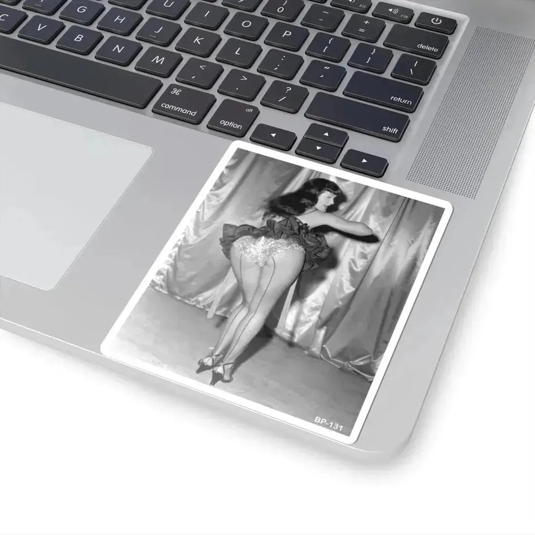 Bettie Page #52 (Vintage Female Icon) STICKER Vinyl Kiss-Cut Decal - The Sticker Space
