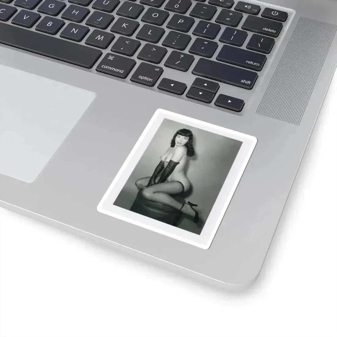 Bettie Page #524 (Vintage Female Icon) STICKER Vinyl Kiss-Cut Decal - The Sticker Space