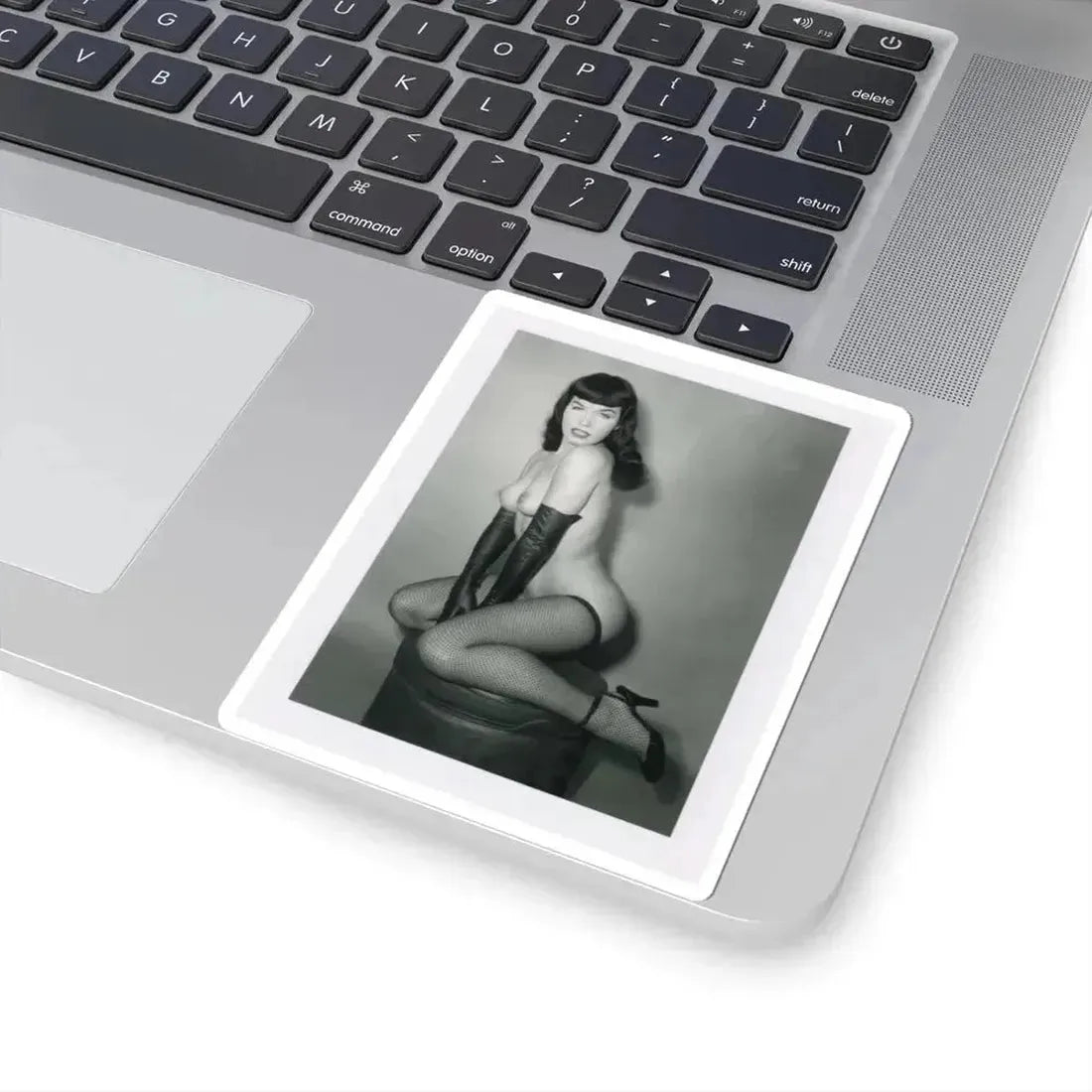 Bettie Page #524 (Vintage Female Icon) STICKER Vinyl Kiss-Cut Decal - The Sticker Space