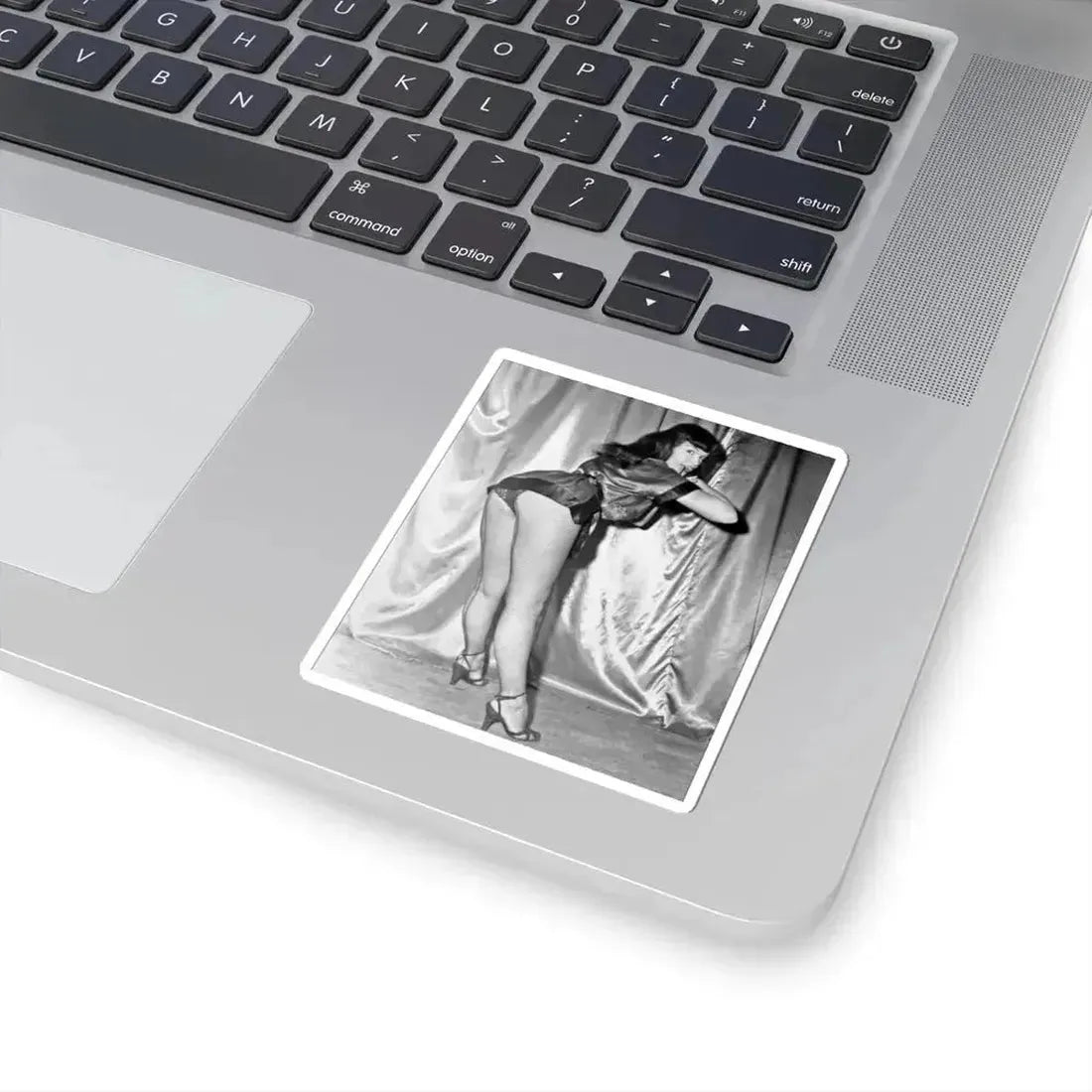 Bettie Page #53 (Vintage Female Icon) STICKER Vinyl Kiss-Cut Decal - The Sticker Space