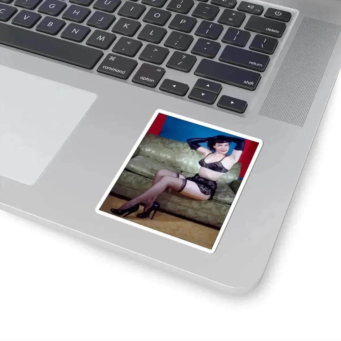 Bettie Page #56 (Vintage Female Icon) STICKER Vinyl Kiss-Cut Decal - The Sticker Space