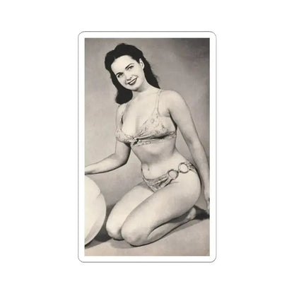 Bettie Page #564 (Vintage Female Icon) STICKER Vinyl Kiss-Cut Decal 6 Inch White - The Sticker Space