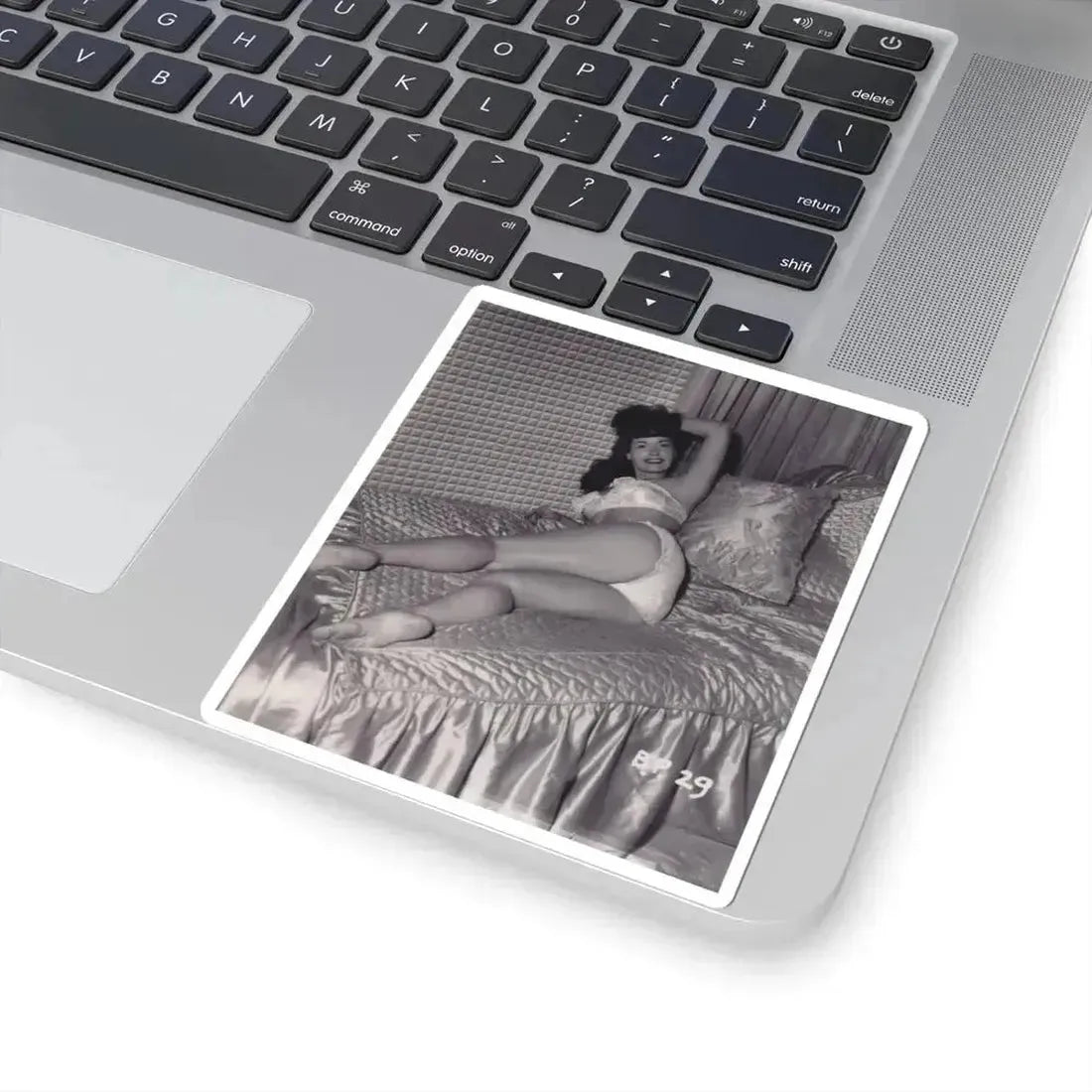 Bettie Page #567 (Vintage Female Icon) STICKER Vinyl Kiss-Cut Decal - The Sticker Space