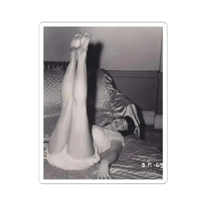 Bettie Page #568 (Vintage Female Icon) STICKER Vinyl Kiss-Cut Decal 2 Inch White - The Sticker Space