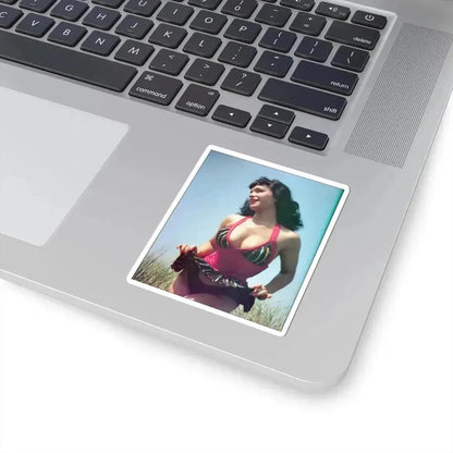 Bettie Page #57 (Vintage Female Icon) STICKER Vinyl Kiss-Cut Decal - The Sticker Space