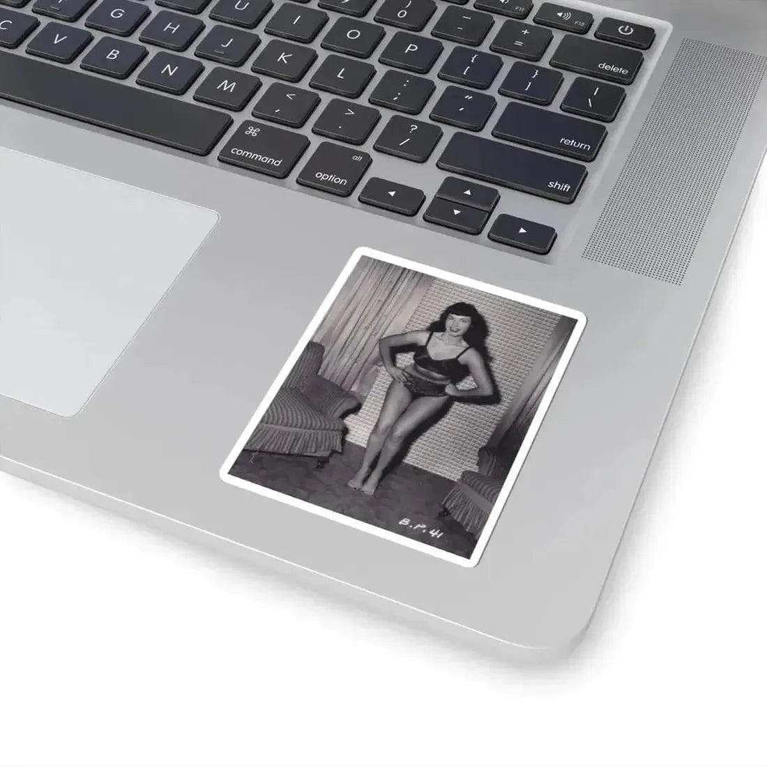 Bettie Page #570 (Vintage Female Icon) STICKER Vinyl Kiss-Cut Decal - The Sticker Space