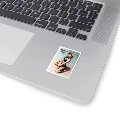 Bettie Page #574 (Vintage Female Icon) STICKER Vinyl Kiss-Cut Decal - The Sticker Space