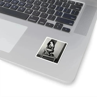 Bettie Page #586 (Vintage Female Icon) STICKER Vinyl Kiss-Cut Decal - The Sticker Space