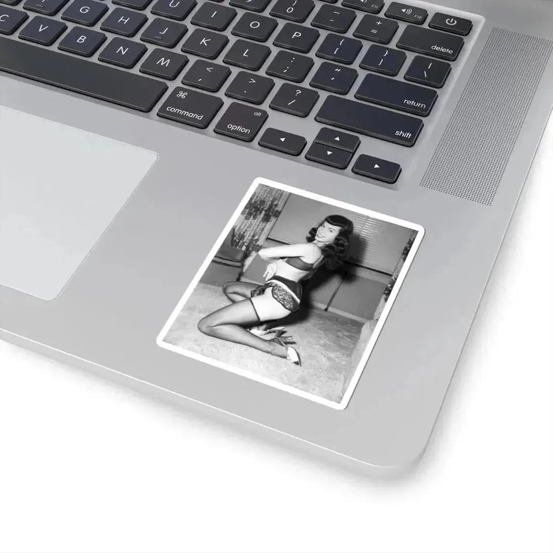 Bettie Page #588 (Vintage Female Icon) STICKER Vinyl Kiss-Cut Decal - The Sticker Space