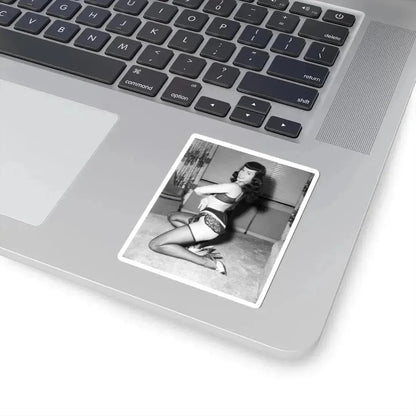 Bettie Page #588 (Vintage Female Icon) STICKER Vinyl Kiss-Cut Decal - The Sticker Space